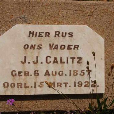 CALITZ J.J. 1857-1922