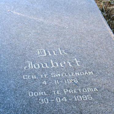 JOUBERT Dirk 1916-1995