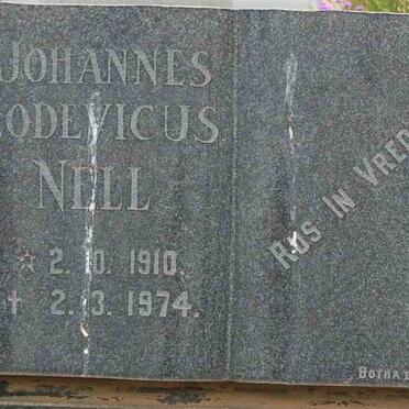 NELL Johannes Lodevicus 1910-1974