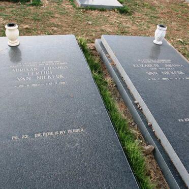 NIEKERK Adriaan Erasmus Tertius, van 1903-1987 & Elizabeth Johanna WESSELS 1905-1994