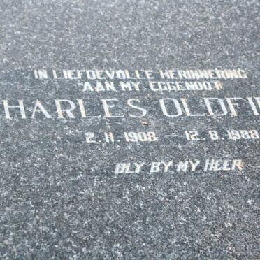 OLDFIELD Charles 1908-1988