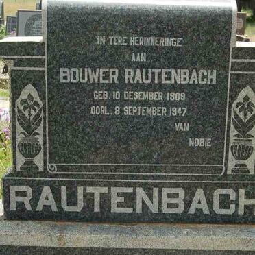 RAUTENBACH Bouwer 1909-1947
