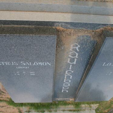 RAUTENBACH Petrus Salomon 1921-1991 &amp; Louisa Maria 1928-2011