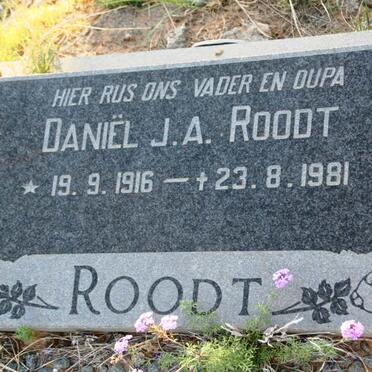 ROODT Daniel J.A. 1916-1981