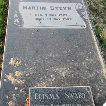 STEYN Martin 1927-1986 :: SWART Elisma