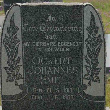 SMIT Ockert Johannes 1913-1968