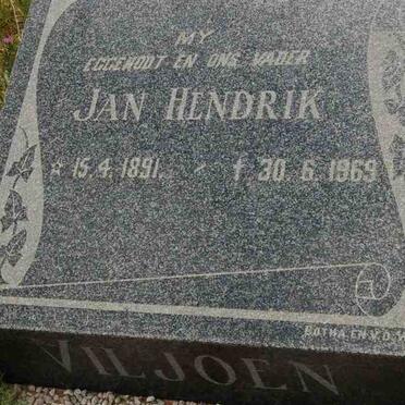 VILJOEN Jan Hendrik 1891-1969