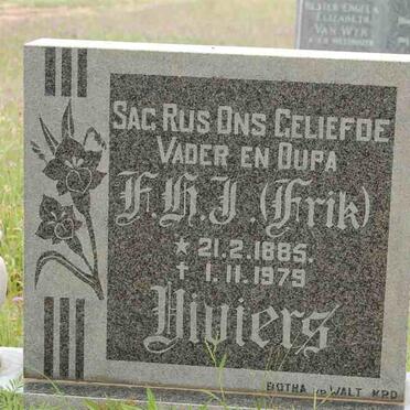 VIVIERS F.H.J. 1885-1979