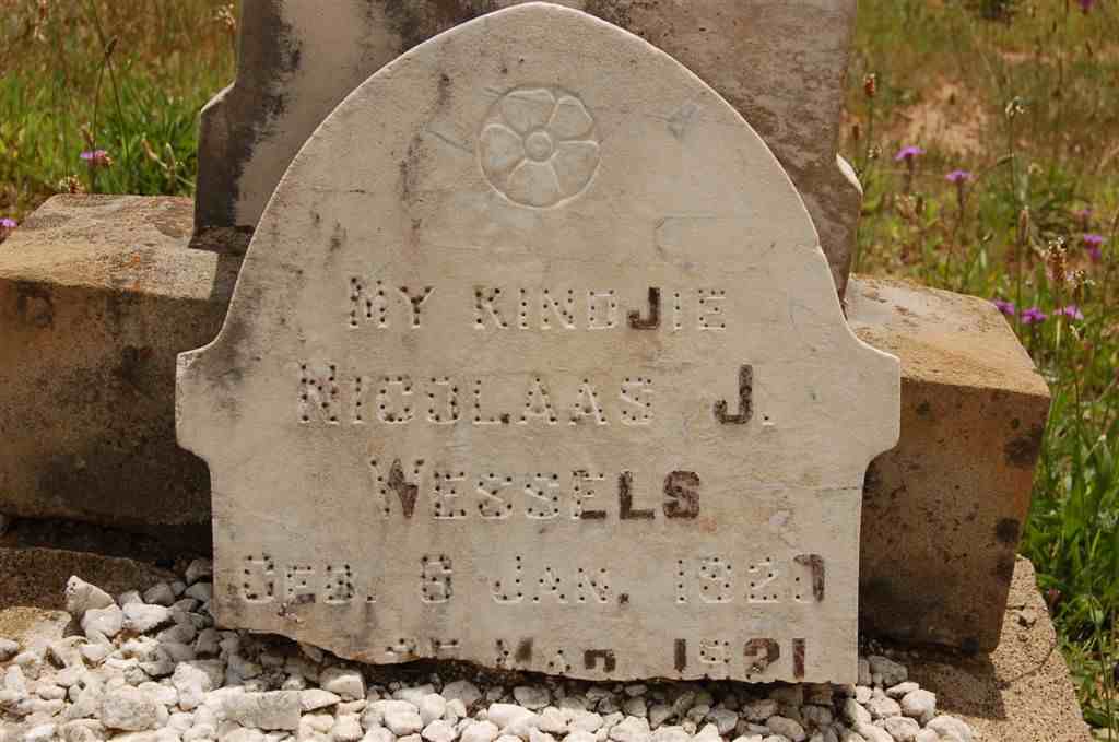 WESSELS Nicolaas J. 1920-1921