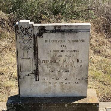 NEL Petronella Maria nee STEYN 1919-1943