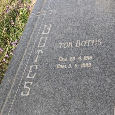 BOTES Tok 1918-1989