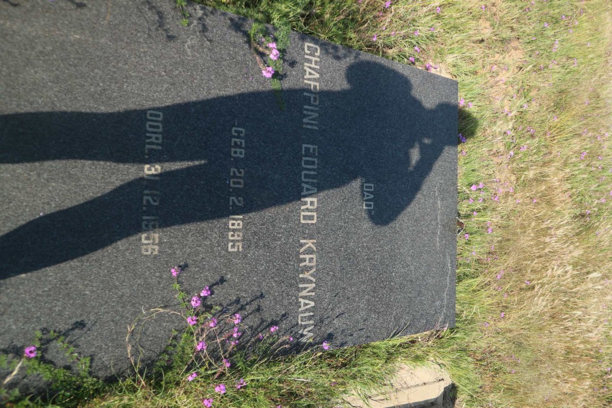 KRYNAUW Chappini Eduard 1895-1956 & Vida STEINHOBEL 1897-1958