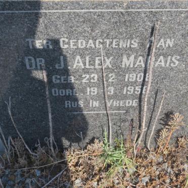 MARAIS J. Alex 1908-195?