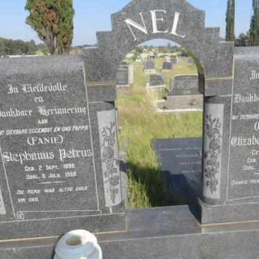 NEL Stephanus Petrus 1898-1958 &amp; Elizabeth Magdalena BRANKEN 1918-1990