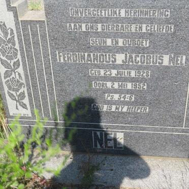 NEL Ferdinandus Jacobus 1928-1952