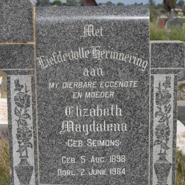 S? Abraham Johannes Jacobus 1898-1961 &amp; Elizabeth Magdalena SEIMONS 1898-1984