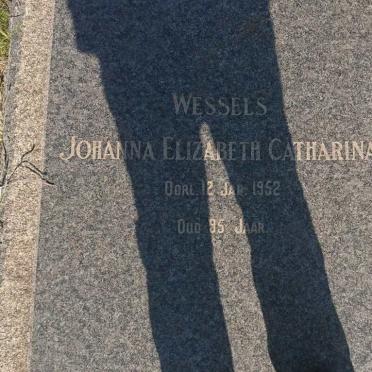 WESSELS Johanna Elizabeth Catharina -1952