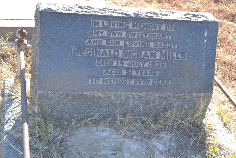 MILLS Reginald Ingram -1936