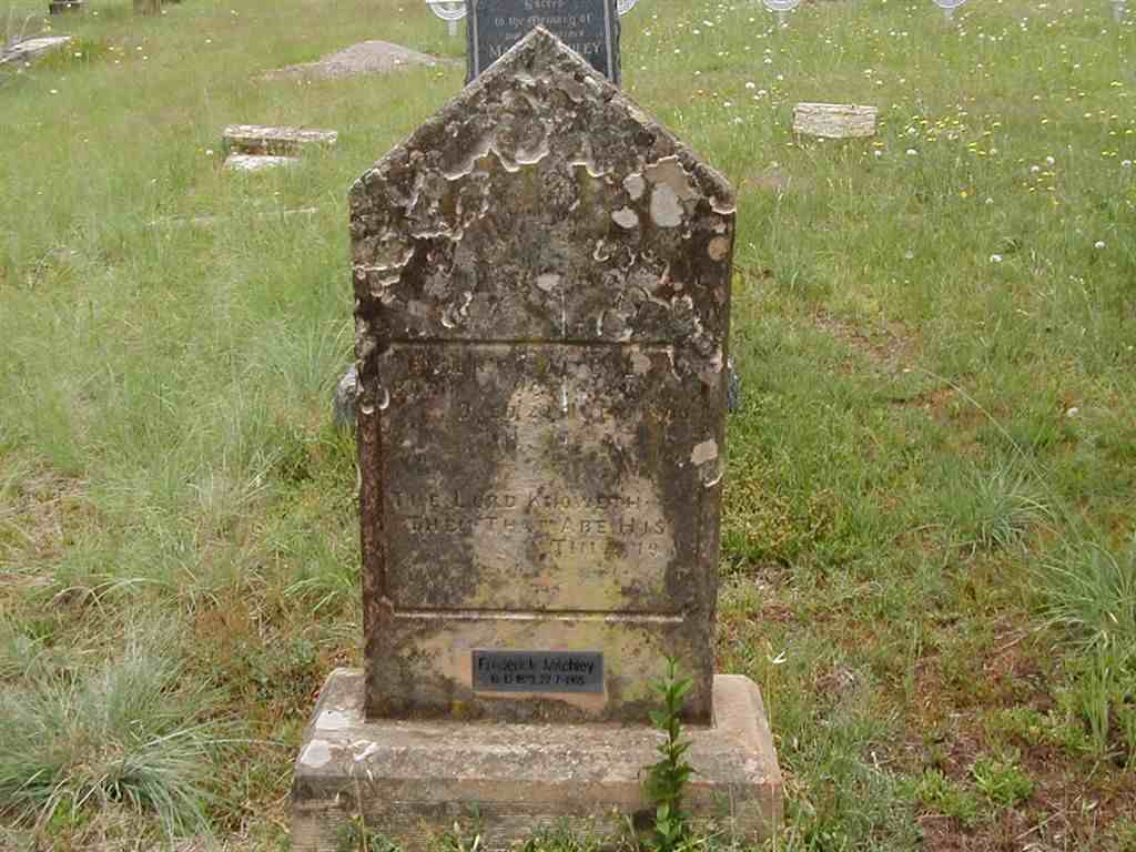 MITCHLEY Frederick 1823-1905