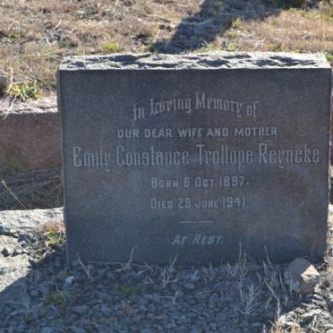 REYNEKE Emily Constance Trollope 1897-1941