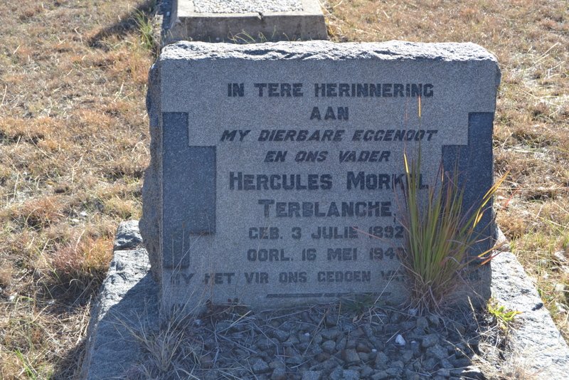TERBLANCHE Hercules Morkel 1892-194?