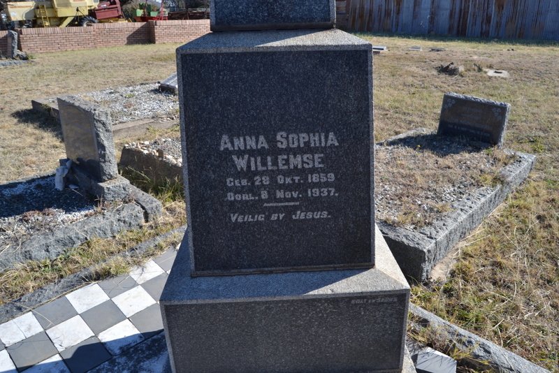 WILLEMSE Anna Sophia 1859-1937