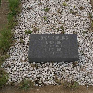 DICKSON Joyce Gurling 1904-1980