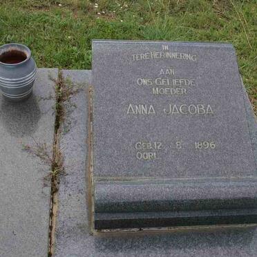 FICK  Anna Jacoba  1896-