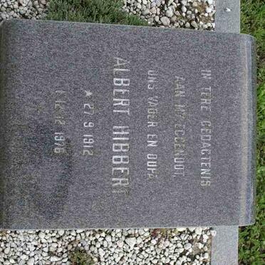 HIBBERT Albert 1912-1976