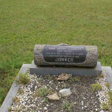 JONKER Anna Jacoba Elizabeth nee VENTER 1915-1980