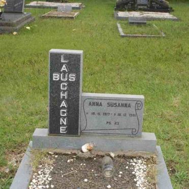 LABUSCHAGNE Anna Susanna 1917-1981