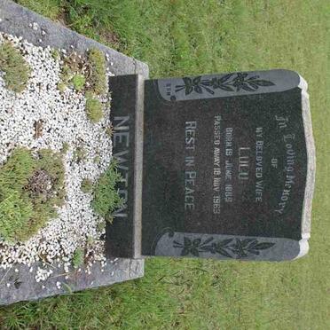 NEWTON Lulu 1889-1963