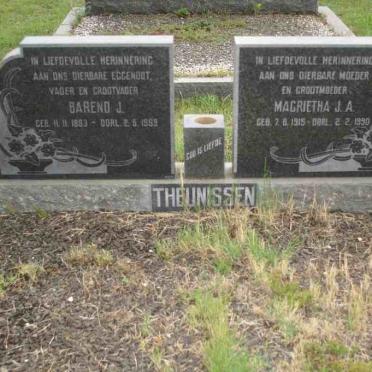 THEUNISSEN Barend J. 1893-1969 &amp; Magrietha J.A. 1915-1990
