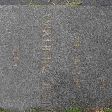 VILLIERS Cornelius, de 1908-1960 &amp; Elsje Wilhelmina 1909-