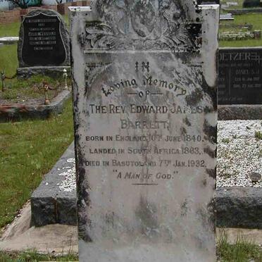 BARRETT Edward James 1840-1932