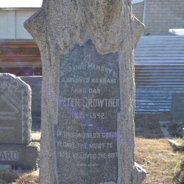 CROWTHER Peter 1871-1942