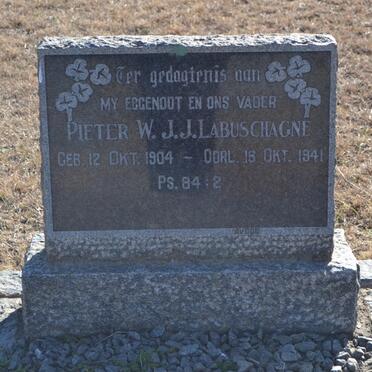 LABUSCHAGNE Pieter W.J.J. 1904-1941