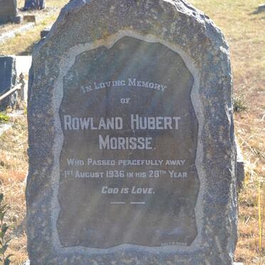 MORISSE Rowland Hubert -1936
