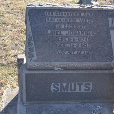 SMUTS Joel Johannes 1874-1937