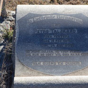 TALJAARD Petro nee VENTER 191?-193?
