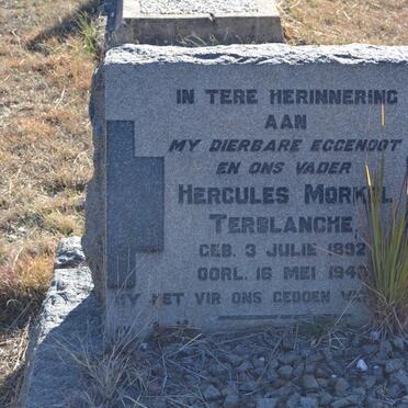TERBLANCHE Hercules Morkel 1892-194?