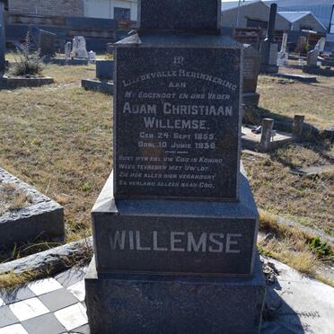 WILLEMSE Adam Christiaan 1855-193?