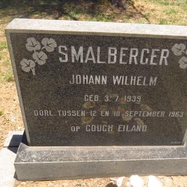 SMALBERGER Johann Wilhelm 1939-1963