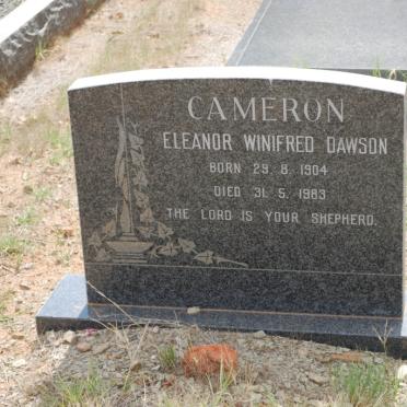 CAMERON Eleanor Winifred Dawson 1904-1983