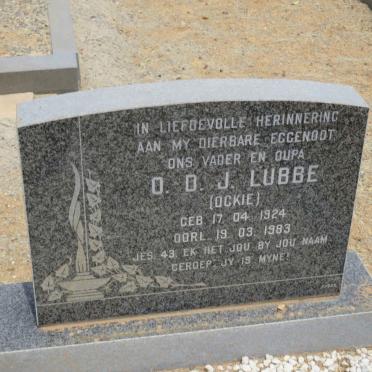 LUBBE O.D.J. 1924-1983