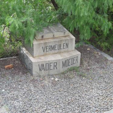 VERMEULEN Johannes Urbanus 1874-1946 &amp; Johanna Theodora Josia 1877-1946