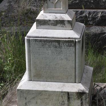 VISSER Martha Maria 1832-1886