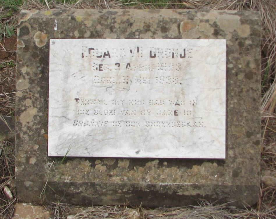 CRONJE Eduard VII 1903-1939