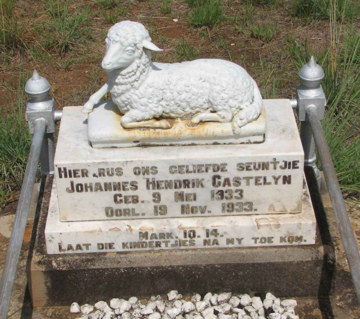 CASTELYN Johannes Hendrik 1933-1933