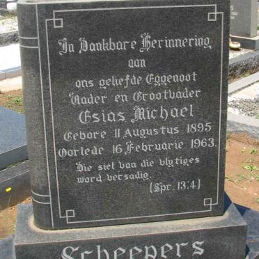 SCHEEPERS Esias Michael 1895-1963